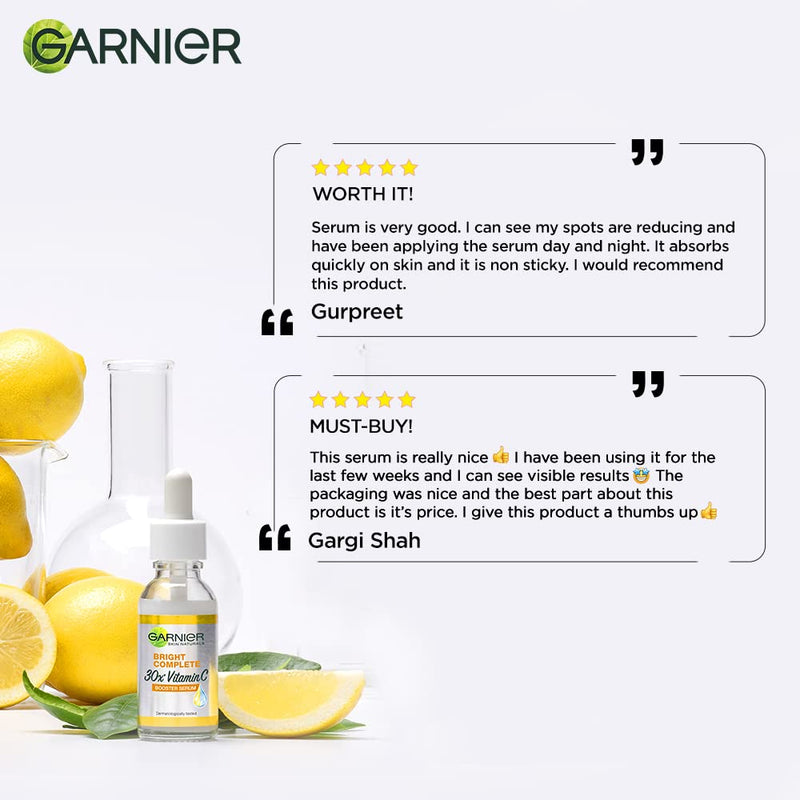 Garnier Bright Complete Vitamin C Booster Serum 30ml BD