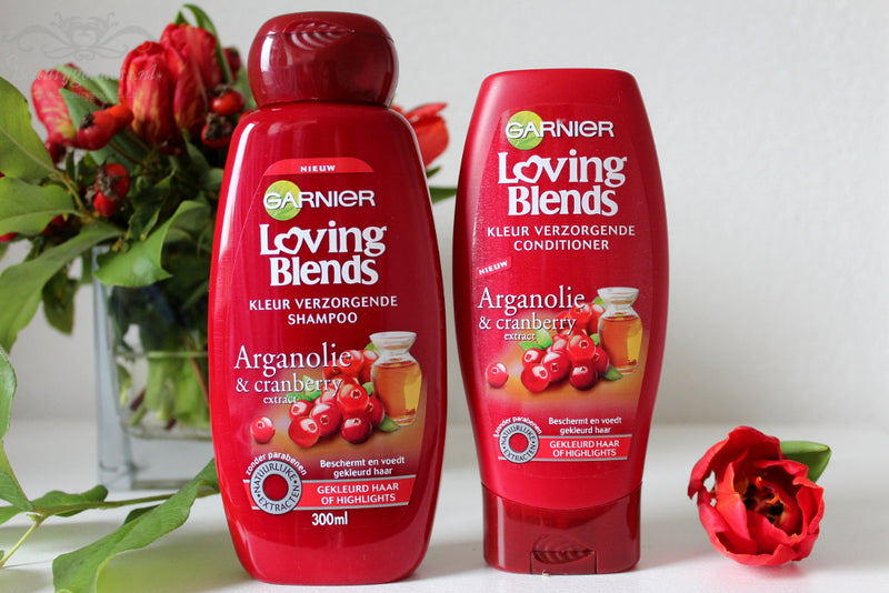 Garnier Loving Blends Shampoo with Arganolie & Cranberry Extract 300ml BD