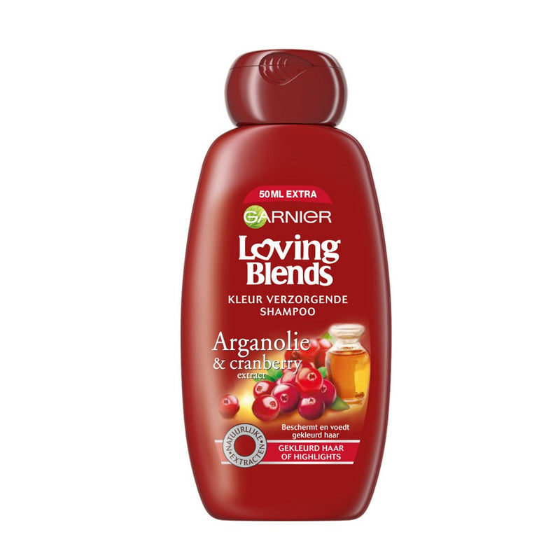 Garnier Loving Blends Shampoo with Arganolie & Cranberry Extract 300ml BD