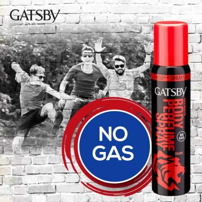 Gatsby Ultimate Body Perfume Spray Brave 120ml BD