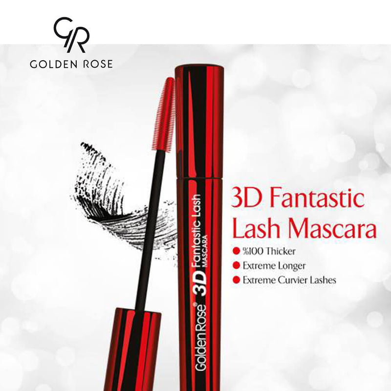 Golden Rose 3D Fantastic Lash Mascara Black BD