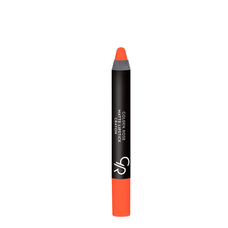 Golden Rose Matte Lipstick Crayon 24 Outrageous Orange BD