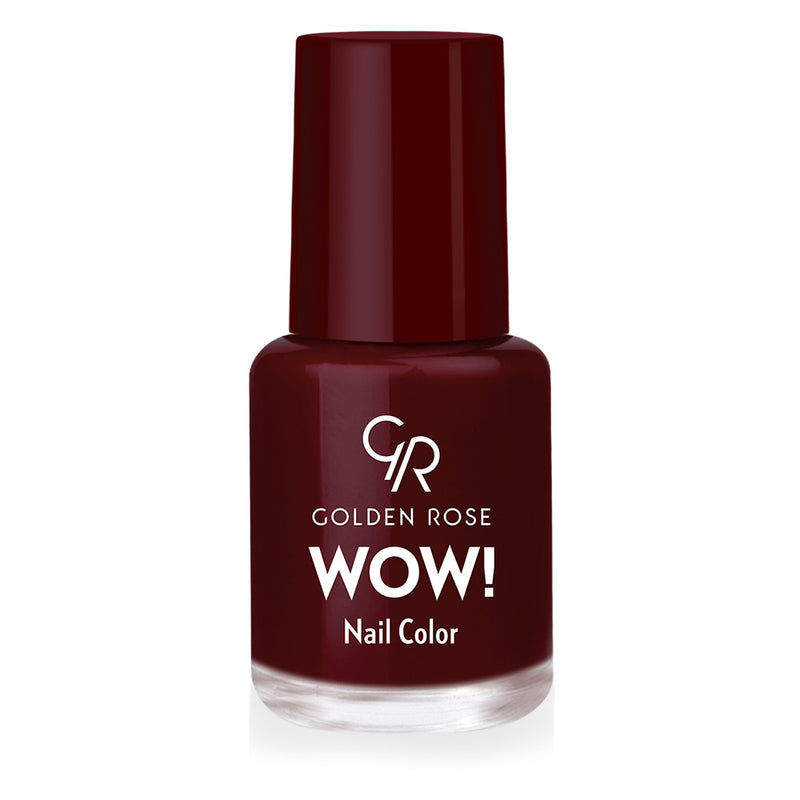Golden Rose Wow! Nail Color 54 Maroon BD