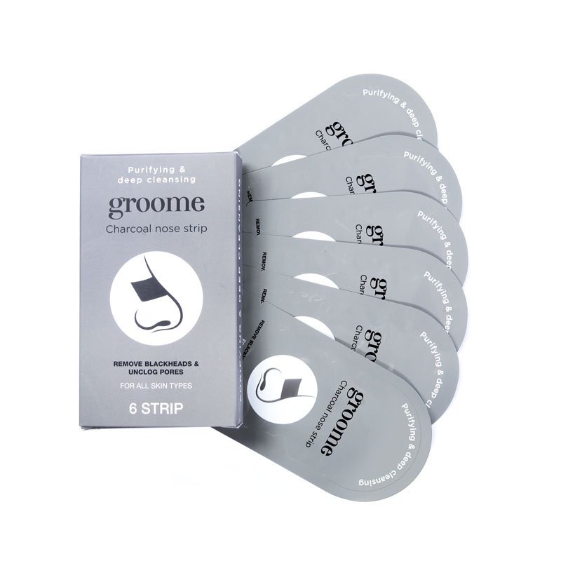 Groome Charcoal Purifying & Deep Cleansing Nose Strips BD