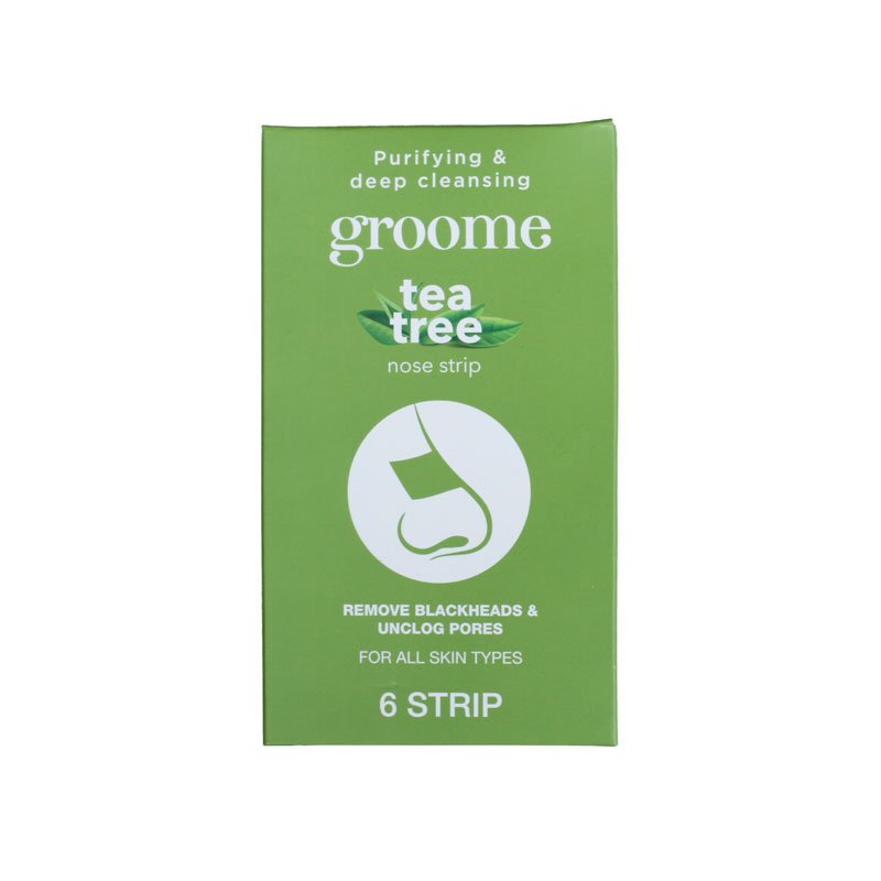 Groome Tea Tree Purifying & Deep Cleansing Nose Strips 6 BD
