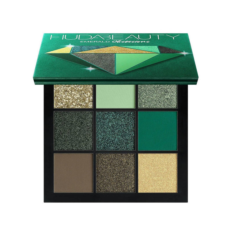 Huda Beauty Emerald Obsessions Eyeshadow Palette  BD