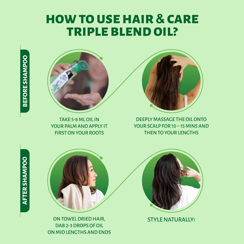 Hair & Care Aloe Vera Damage Repair Non-Sticky Hair Oil 200ml BD