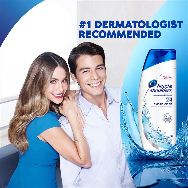 Head & Shoulders 2 In 1 Classic Clean Shampoo + Conditioner 400ml in BD