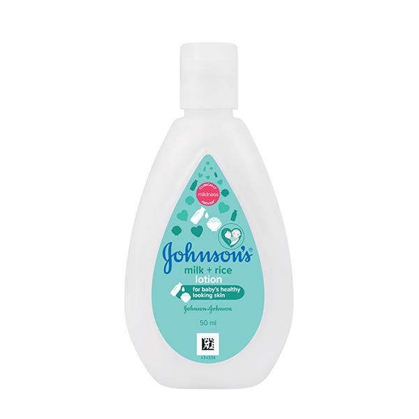 Johnson's Baby Milk + Rice Lotion 50ml BD