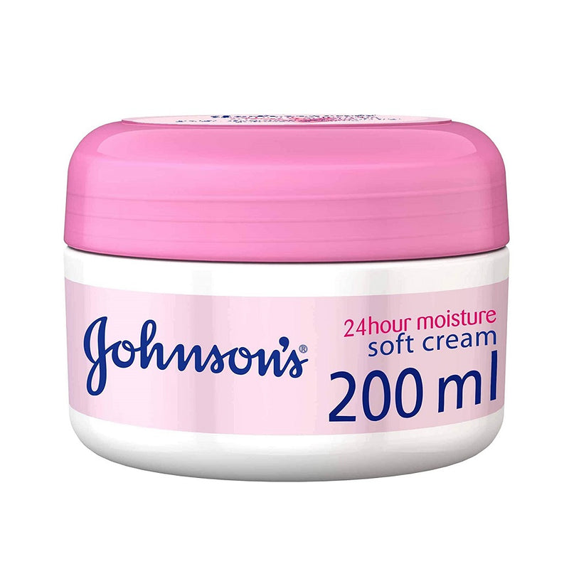 Johnson's 24Hour Moisture Soft Cream 200ml BD