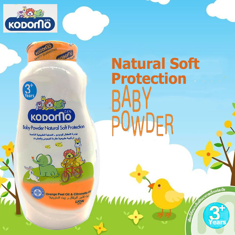 Kodomo Natural Soft Protect Baby Powder 200g BD