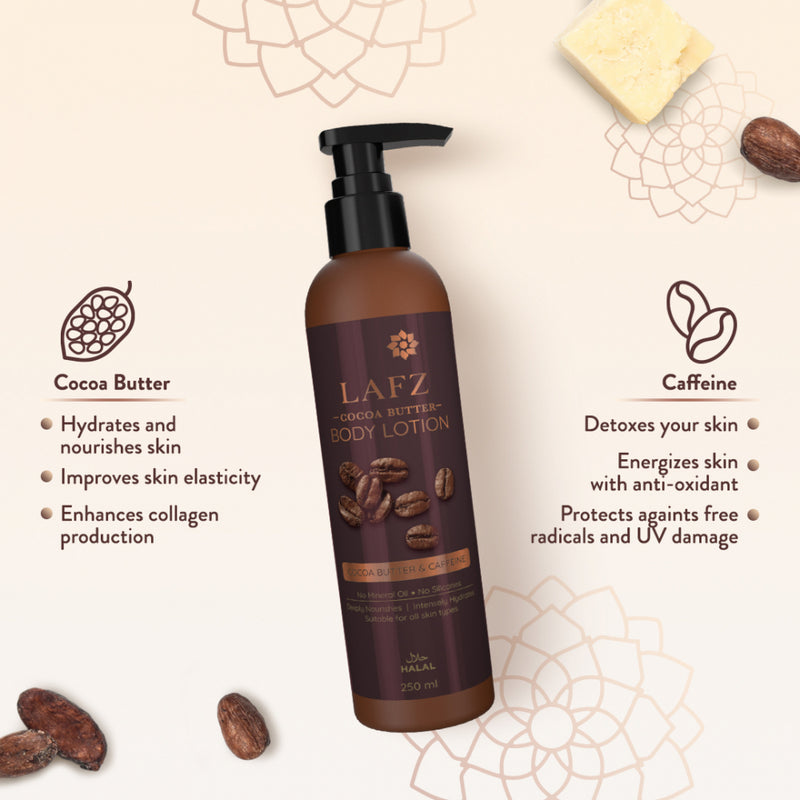 Lafz Cocoa Butter Body Lotion 250ml BD