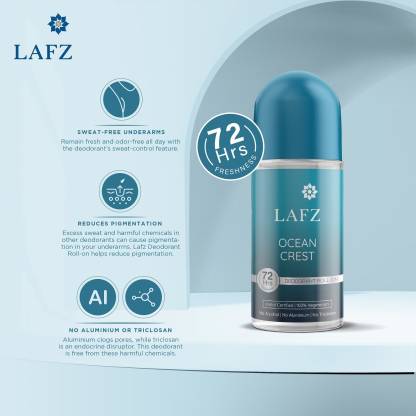 Lafz Ocean Crest Deodorant Roll-On 50ml