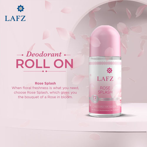 Lafz Rose Splash Deodorant Roll-On 50ml BD