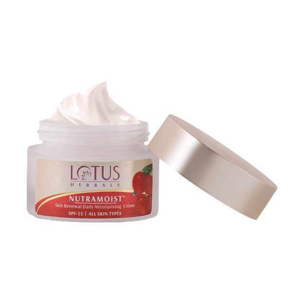 Lotus Herbals Nutramoist Skin Renewal Daily Moisturising Cream 50g BD