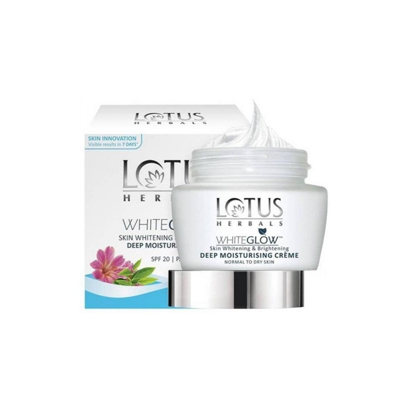 Lotus Herbals WhiteGlow Skin Whitening & Brightening Deep Moisturising Creme 60g