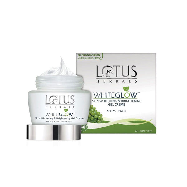 Lotus Herbals Whiteglow Skin Whitening & Brightening Gel Cream 60g