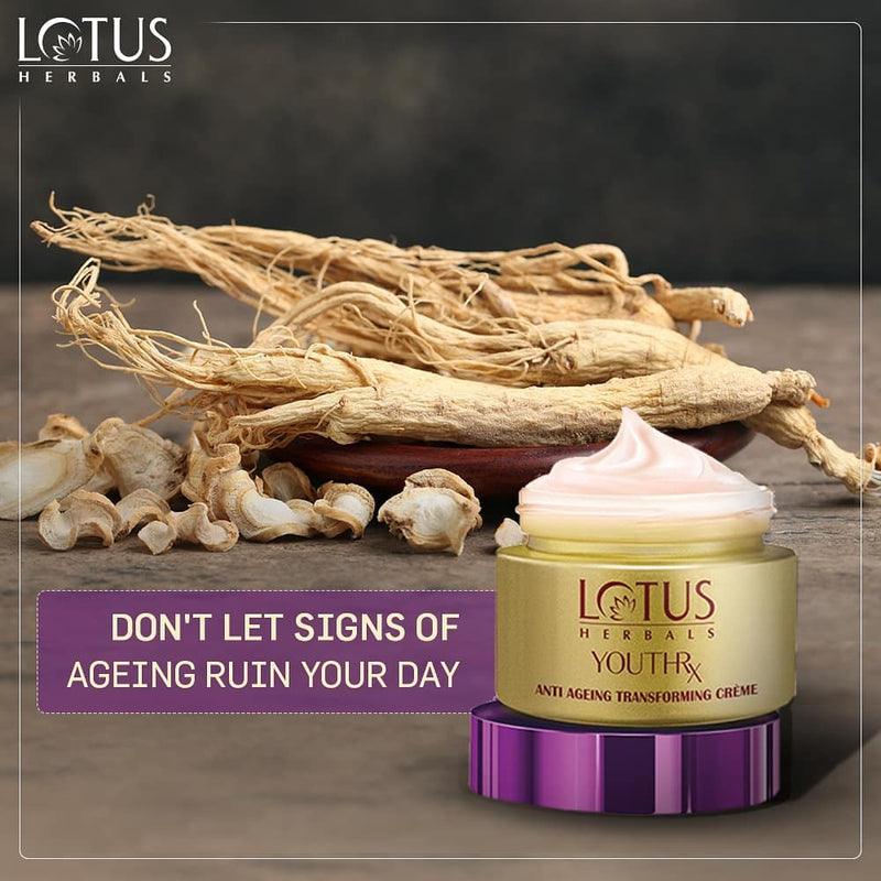 Lotus Herbals Youthrx Anti Aging Transformation Cream 50g