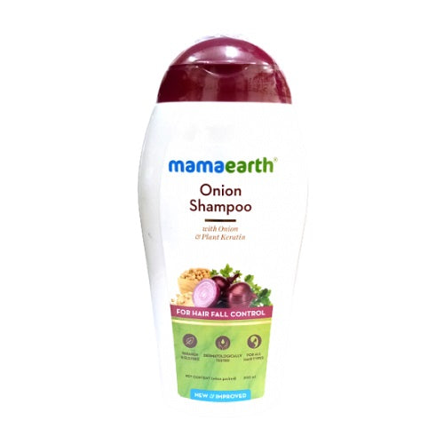 Mamaearth Onion Shampoo for Hair Fall Control 200ml