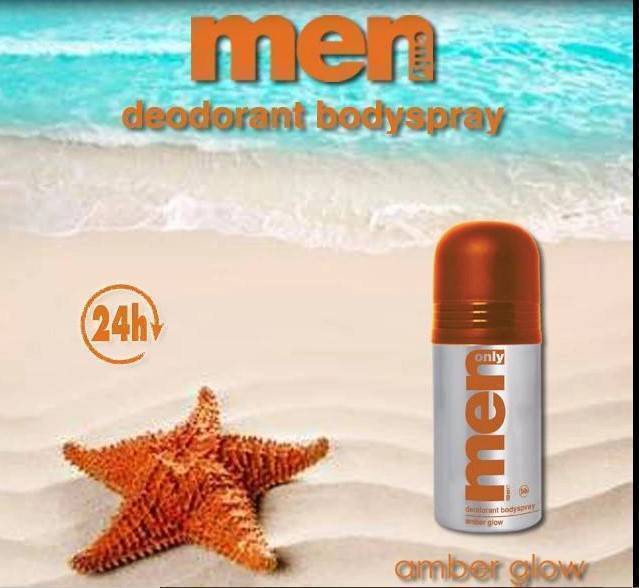 Men Only Amber Glow Body Spray 150ml BD