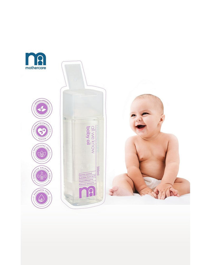 Mothercare All We Know Baby Oil 300ml BD