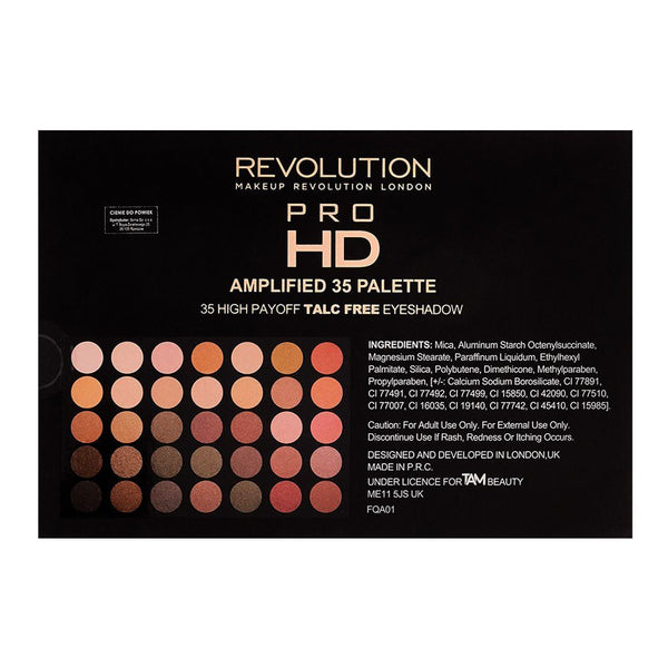 Makeup Revolution PRO HD Amplified 35 Palette BD