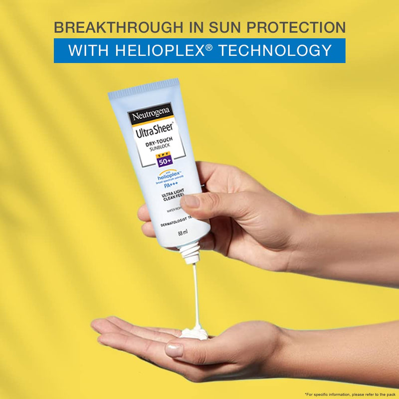 Neutrogena Ultra Sheer Dry-Touch Sunblock SPF 50+ 88ml BD