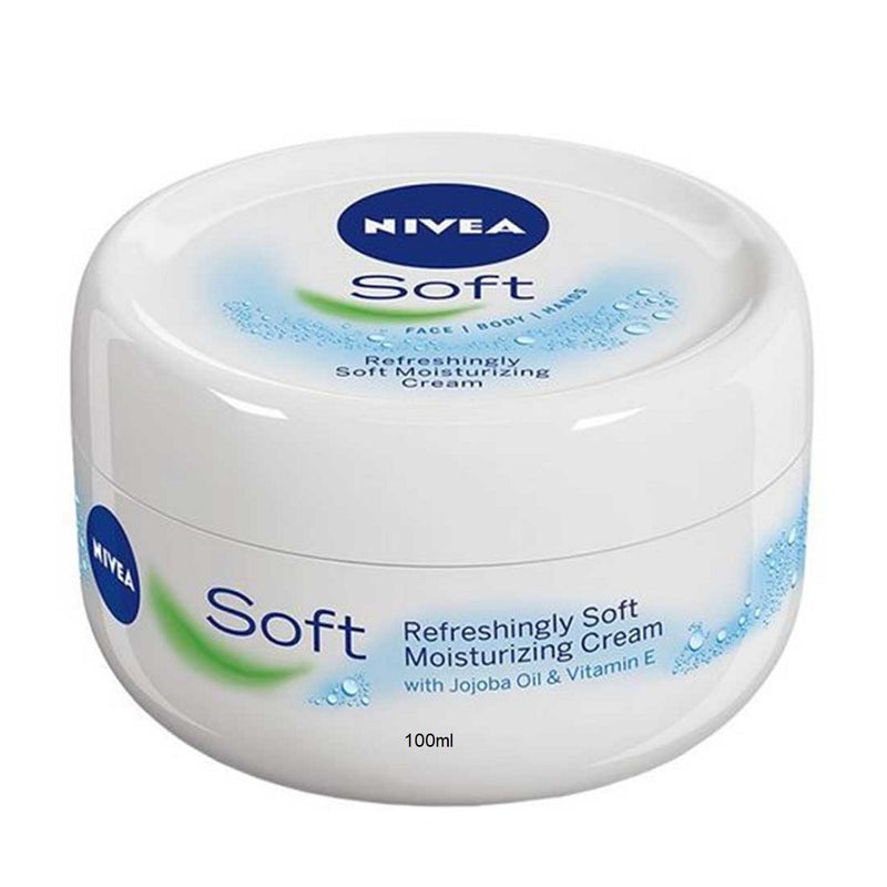Nivea Refreshingly Soft Moisturizing Cream (Spain) 100ml BD