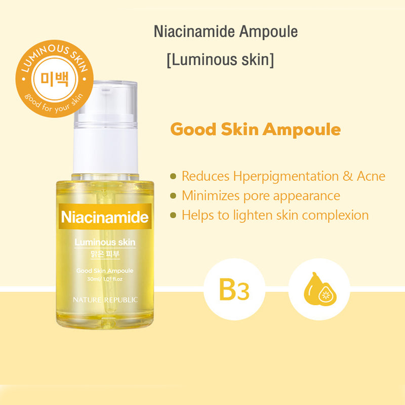 Nature Republic Good Skin Niacinamide Ampoule 30ml BD