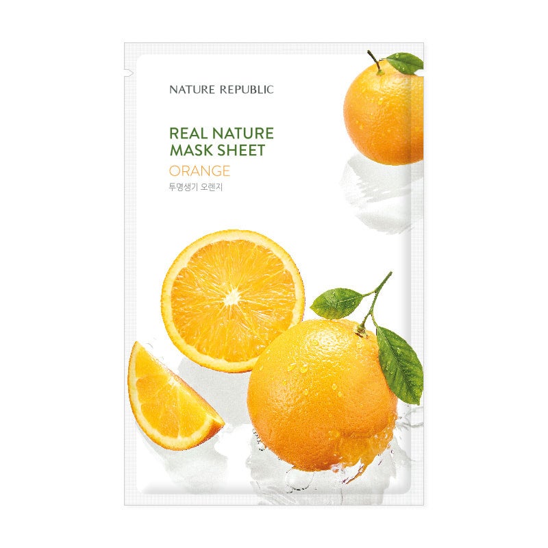 Nature Republic Real Nature Sheet Mask Orange BD