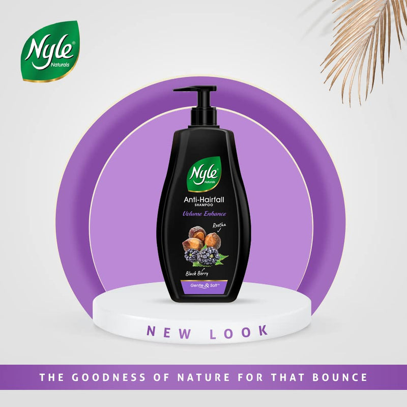 Nyle Naturals Volume Enhance Anti-Hairfall Shampoo 400ml BD