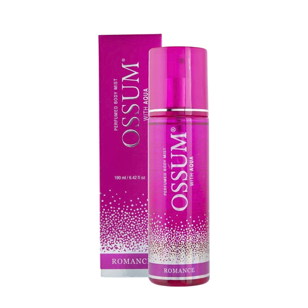 Ossum Romance Perfumed Body Mist with Aqua 190ml BBD