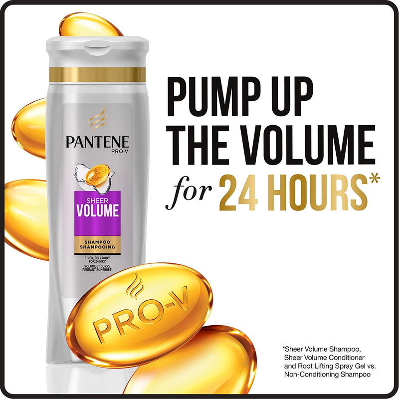 Pantene Sheer Volume Pro-V Shampoo 375ml BD