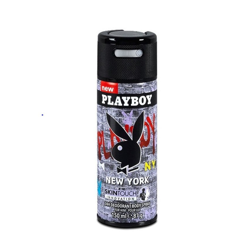 Playboy New York Skin Touch Innovation Body Spray for Him 150ml BD