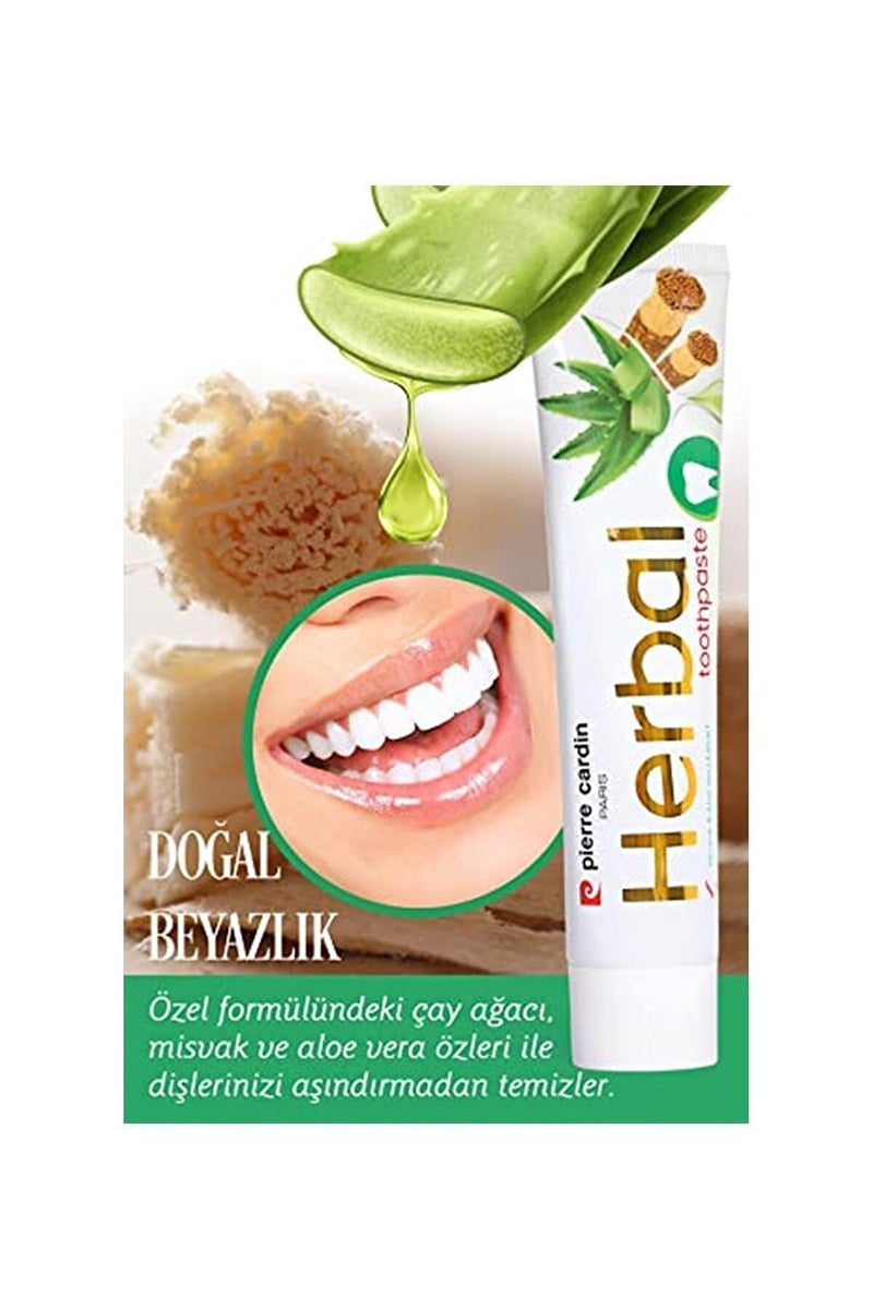 Pierre Cardin Herbal Toothpaste 75ml BD