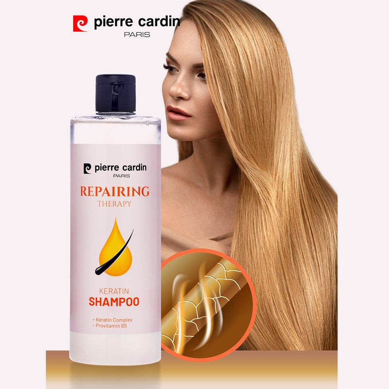 Pierre Cardin Repairing Therapy Keratin Shampoo 400ml BD