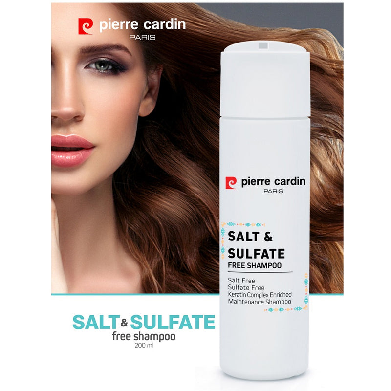 Pierre Cardin Salt and Sulfate Free Shampoo 200ml BD