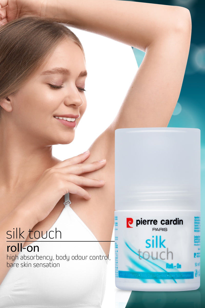 Pierre Cardin Silk Touch Roll-On Deodorant 50ml BD