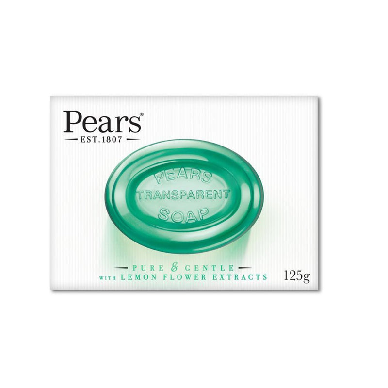 Pears Pure & Gentle Green Lemon Transparent Soap 125gm BD