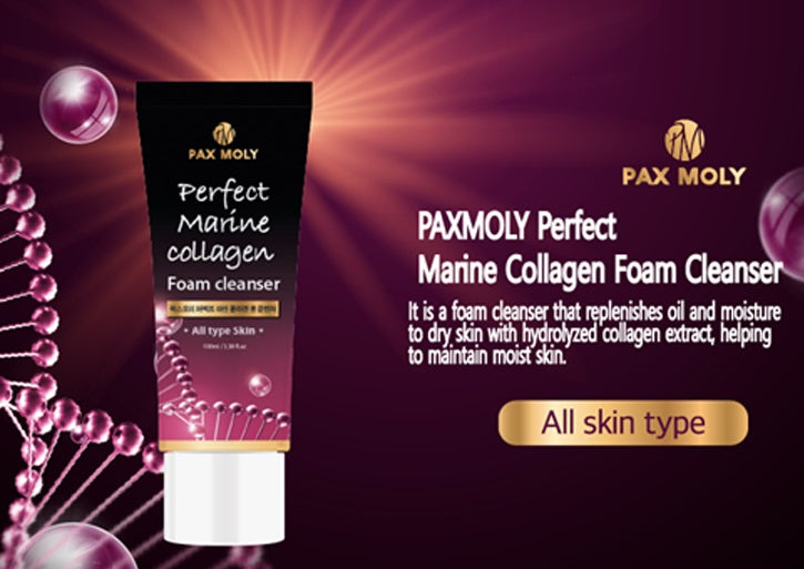 Pax Moly Perfect Marine Collagen Foam Cleanser 100ml BD