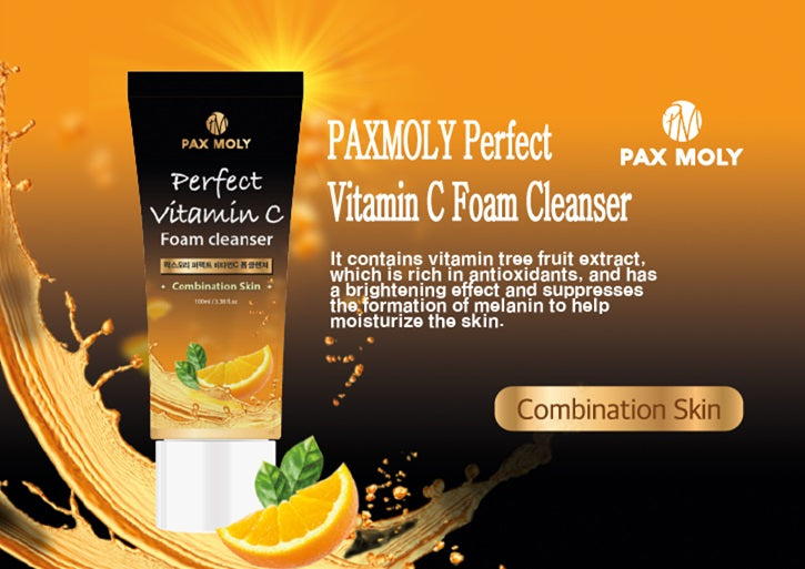 Pax Moly Perfect Vitamin C Foam Cleanser 100ml BD