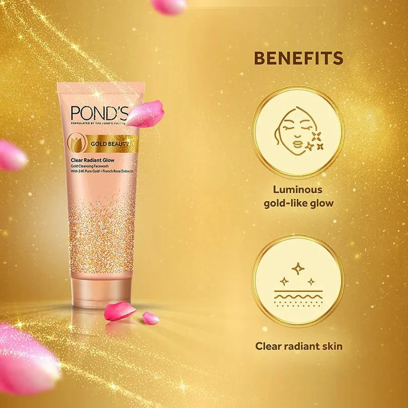 Pond's Gold Beauty Face Wash 100g BD