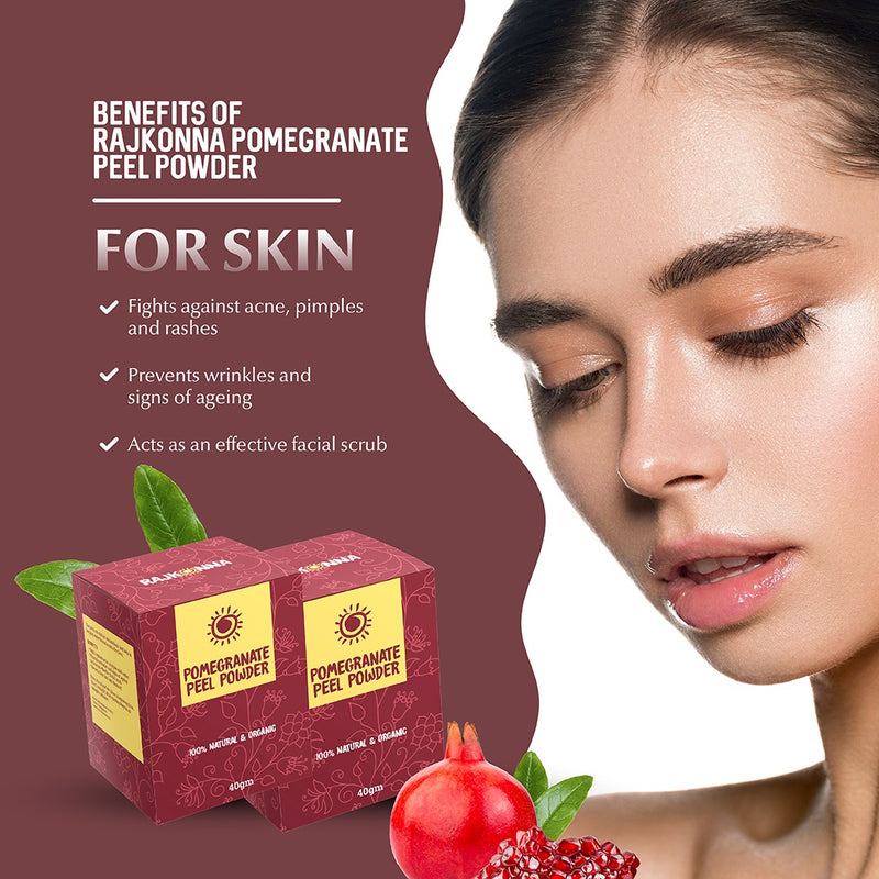 Rajkonna Pomegranate Peel Powder 40g BD