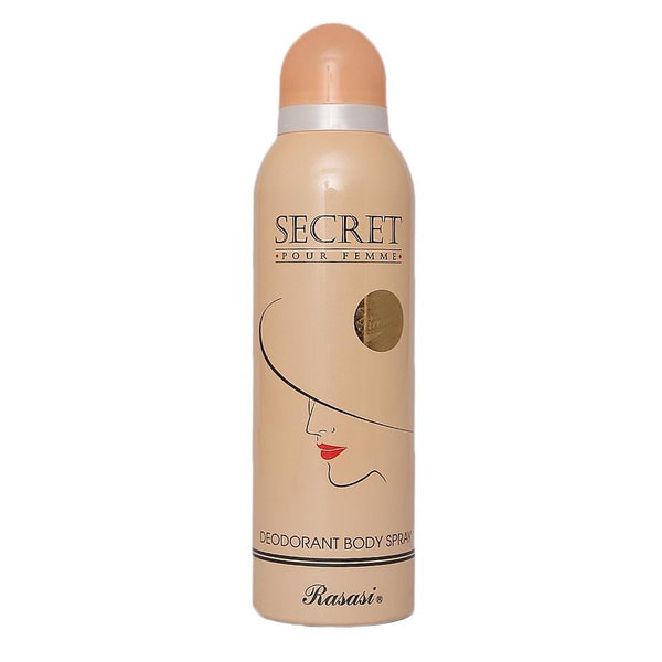 Rasasi Secret Deodorant Body Spray for Her 200ml BD