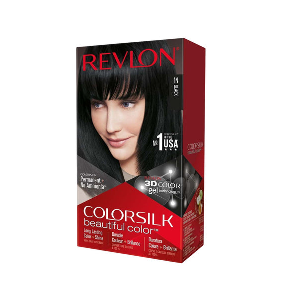 Revlon ColorSilk Beautiful Color Hair Color Black 1N BD