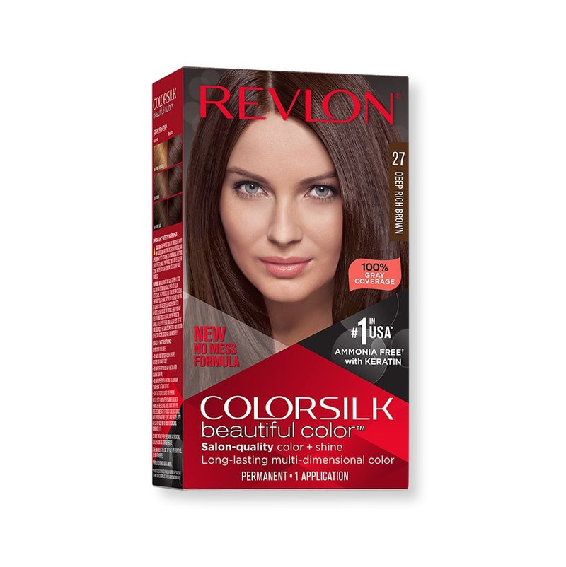 Revlon ColorSilk Beautiful Color Hair Color Deep Rich Brown 2WB BD