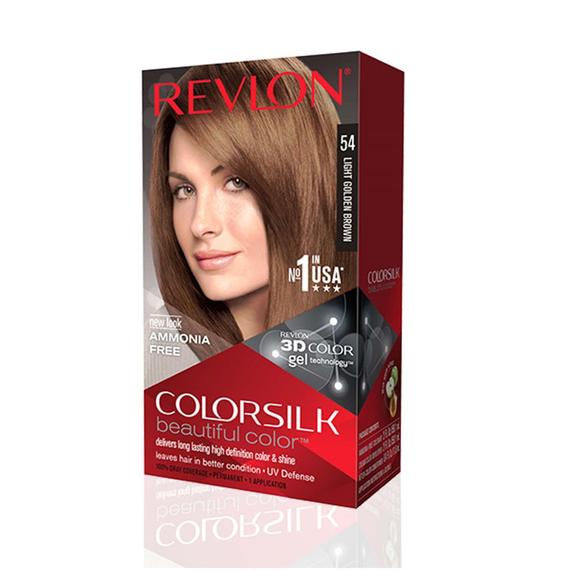 Revlon ColorSilk Beautiful Color Hair Color Light Golden Brown 5G BD