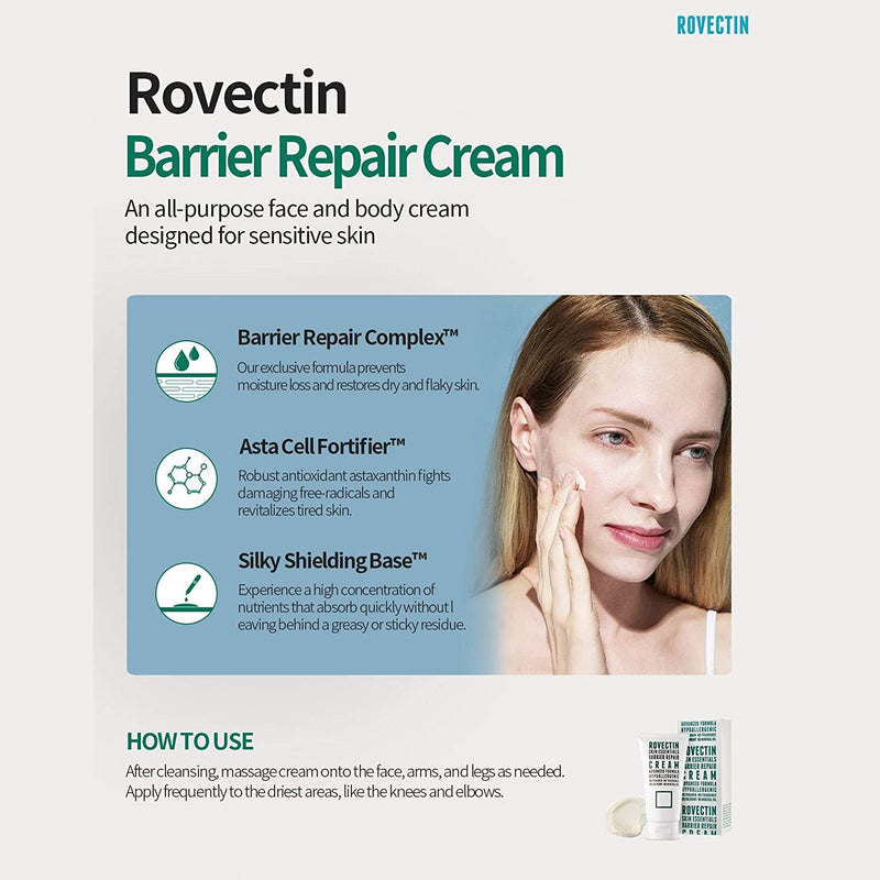 Rovectin Barrier Repair Cream Concentrate 60ml BD