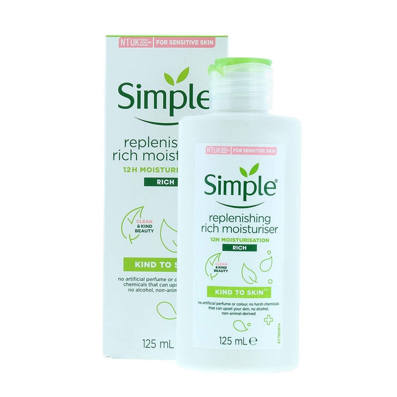 Simple Kind to Skin Replenishing Rich Moisturiser 125ml BD