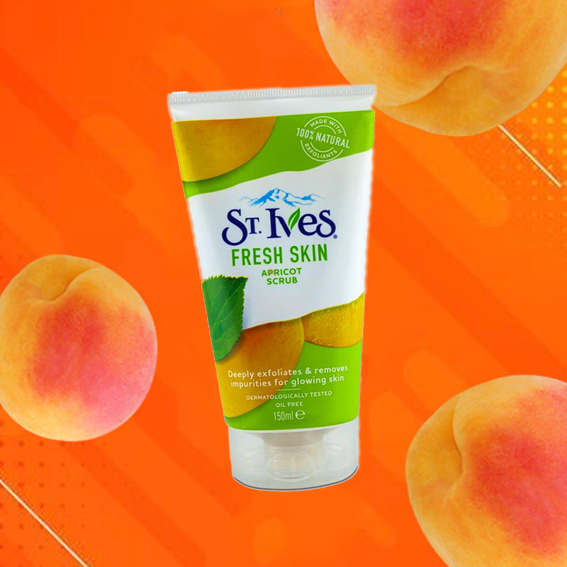 St Ives Fresh Skin Apricot scrub review